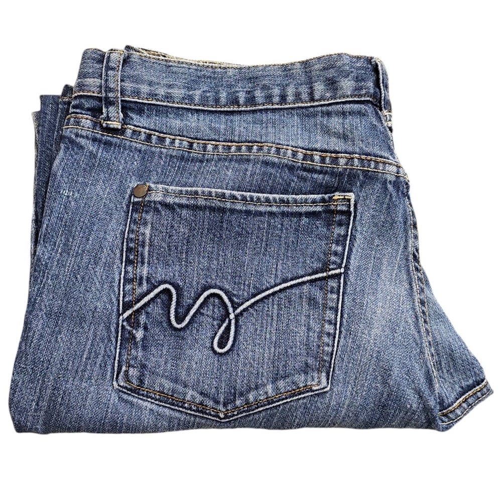 Mossimo Women's Blue Premium Skinny Fit Denim Jeans Sz 12 34x31 - Picture 8 of 10